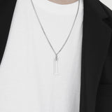 a men's チェーンネックレス_CLEF B-CLIP スティックネックレス