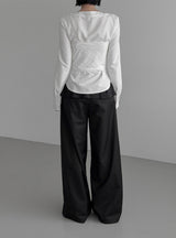 Eve Tie Snap Blouse
