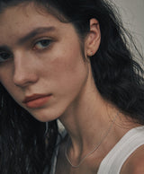 [925 silver] Deux.silver.196 / mini bout earring (silver)