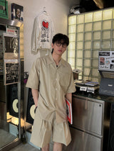 [A-P9957] カントナイロンタックショートパンツ (3色)