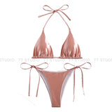 Silk bikini