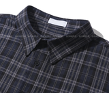 Cali Herringbone Semi Overfit Check Shirt