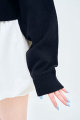 オフショルダーニット