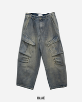 Peace Cargo Denim Pants