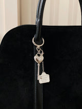 My address mini key ring