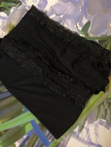 frill leg warmer
