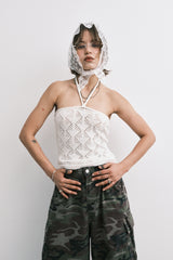 knit top (white)