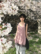 チューリップ シフォン ドレス