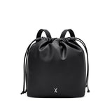Sele Drawstring Backpack Medium Black