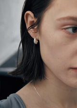 [925 silver] Deux.silver.150 / pooh earring (silver)