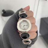 Onyx Bezel Loop Watch