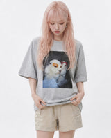 (UNISEX)ヒップドッグTシャツ