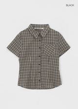 [MADE] Bauren Check Short Sleeve Shirt