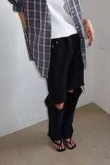DARK BLACK DENIM_BLACK