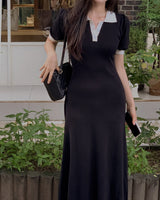 Pint coloring カラーロングドレス