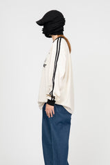 リスポベルベットトラック長袖Tシャツ