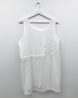 ロエン パッチワーク スリップ ドレス(2color)