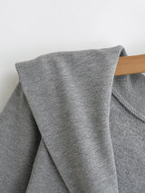 ショルダーストラップソフトロングスリーブTシャツ
