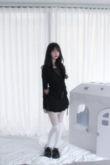 フリルレースミニスカート 2color