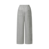 モエンクロスレザーパッチスウェットパンツ UNISEX (2Color)