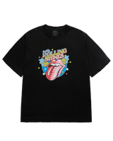 26FW ローリング ストーンズジグザグスターショートスリーブ Tシャツ