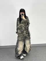 デザートカーブデニムカーゴパンツ
