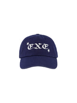 EXE LOGOボールキャップ　ネイビー