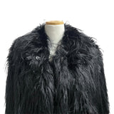 Winter Halo Long Hair Collar Fur Jacket