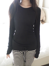 テンセルレイヤードTシャツ