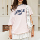 Sporty Oversize T-shirt (pink)