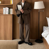 ASCLO Rough One Tuck Back Banding Slacks (4color)
