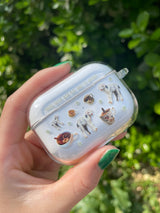 [子羊とホットティー、アナック airpods クリアケース入り]