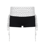 Dovie Dot Ruched Shorts
