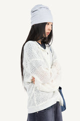 Stripe Cotton Beanie