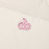 CHERRY REVERSIBLE SHORT DOWN JUMPER [IVORY]