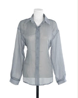 frit veil 20% chiffon shirt / blouse