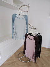 pocket raglan long t
