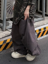  cotton snap balloon pants