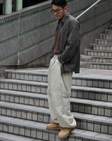 MP WASHED CURVED PANTS BG 