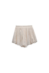 CUDDLY BALLOON SKIRT PANTS / BEIGE