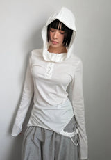 SIDE LOOP HOOD LONGSLEEVE
