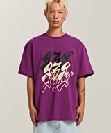 939 スマッシュドロゴTシャツ (パープル)
