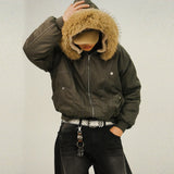 MG Winter Fur Short Padding Jumper