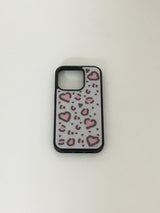 heart leopard (gray) case 