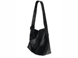 two-eyelet square shoulder bag