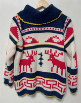 (CUTE♥ ZIPPER POINT♥/NORDIC♥) NORDIC ONE-WAY ZIP-UP