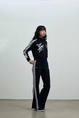ジョエルジャージトラックパンツ / ブラック