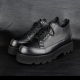 DAVID STONE WIDE FIT SHOE LACE DERBY SHOES