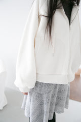 waffle pocket dumble hood jumper(2colors)
