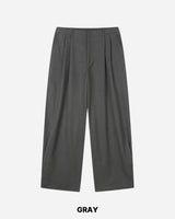 Foen Wool Stripe Slacks